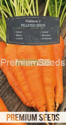 Carrot Flakkese 2 - PELLETED SEEDS