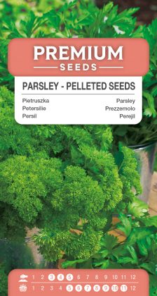 Parsley – a selection of varieties – PELLETED SEEDS