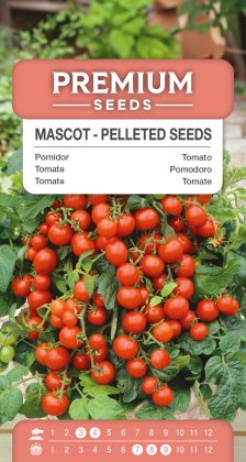 Tomato Mascot – PELLETED SEEDS