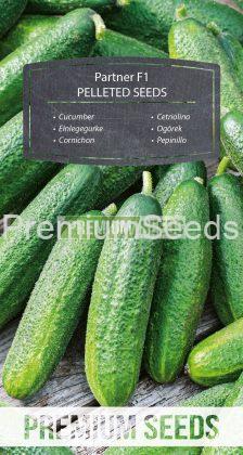 Cucumber Partner F1 - PELLETED SEEDS