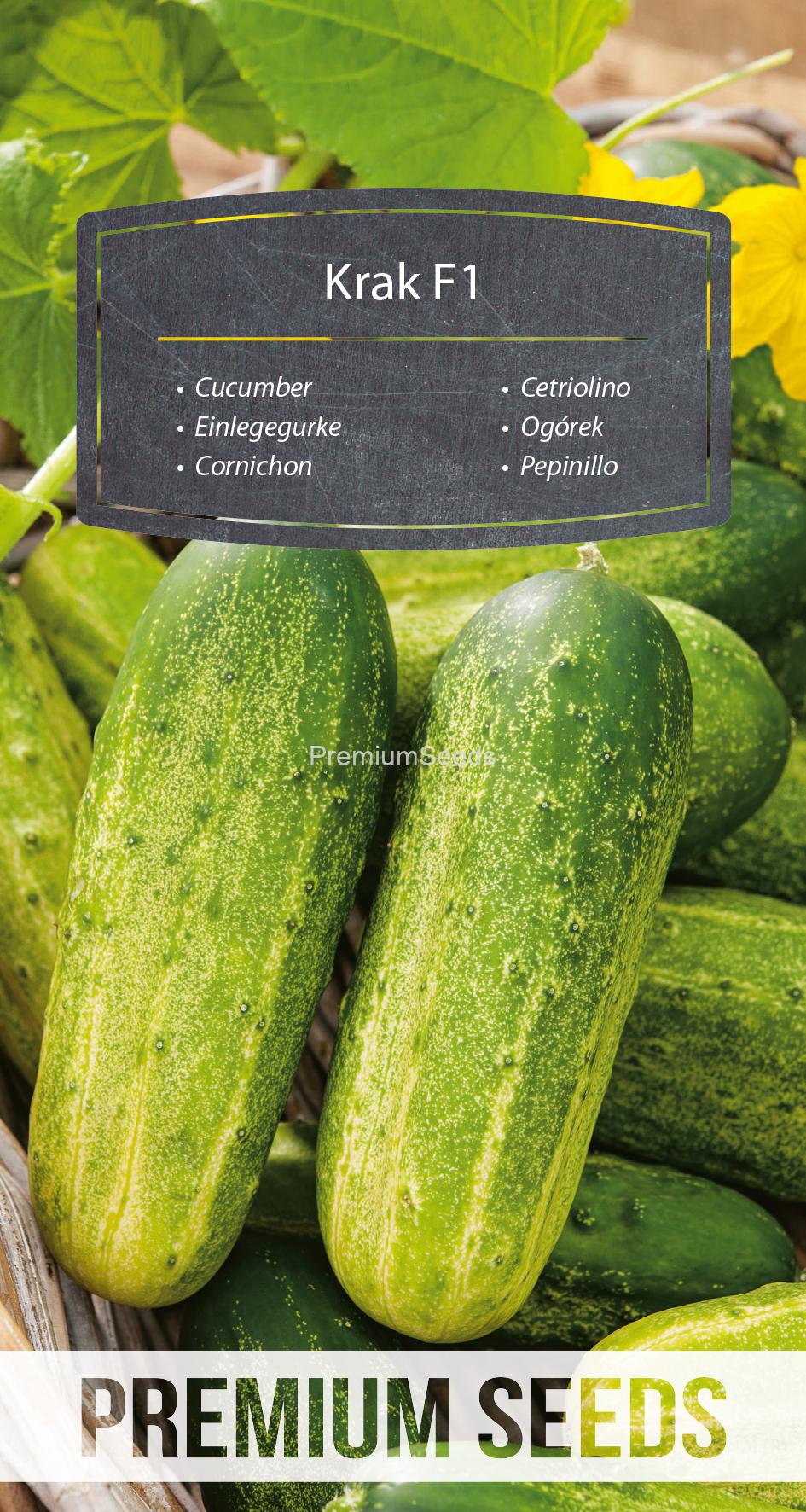 WORLD 14310023PA.indd Cucumber Krak F1 - seeds