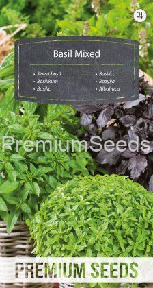 Sweet basil - A selection of varieties - seeds