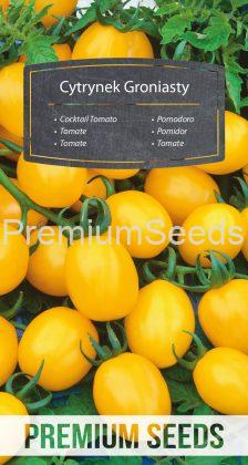 Cocktail Tomato CITRUS GRAPE ("Cytrynek Groniasty") - seeds