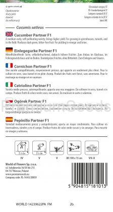 Pepinillo Partner F1 – semillas