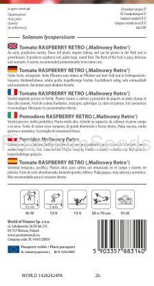 Tomate Raspberry Retro - semillas