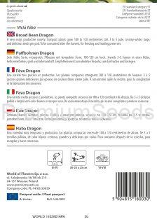 Haba Dragon - semillas
