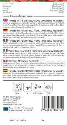 Pomodoro Raspberry Red Hood – semi