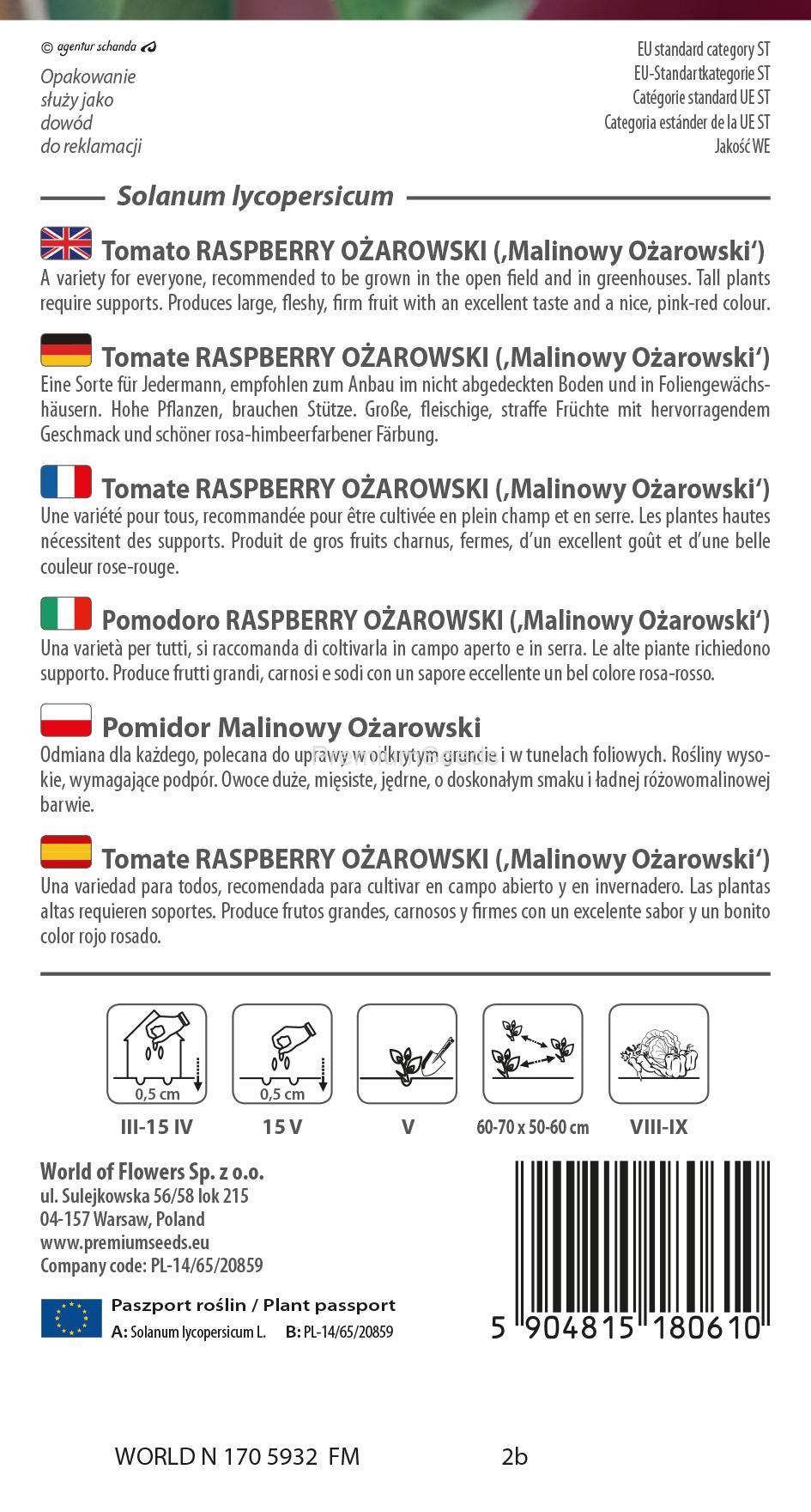 WORLD N 170 5932.indd Pomodoro Raspberry Ożarowski – semi
