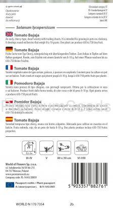 Tomate Bajaja – semences