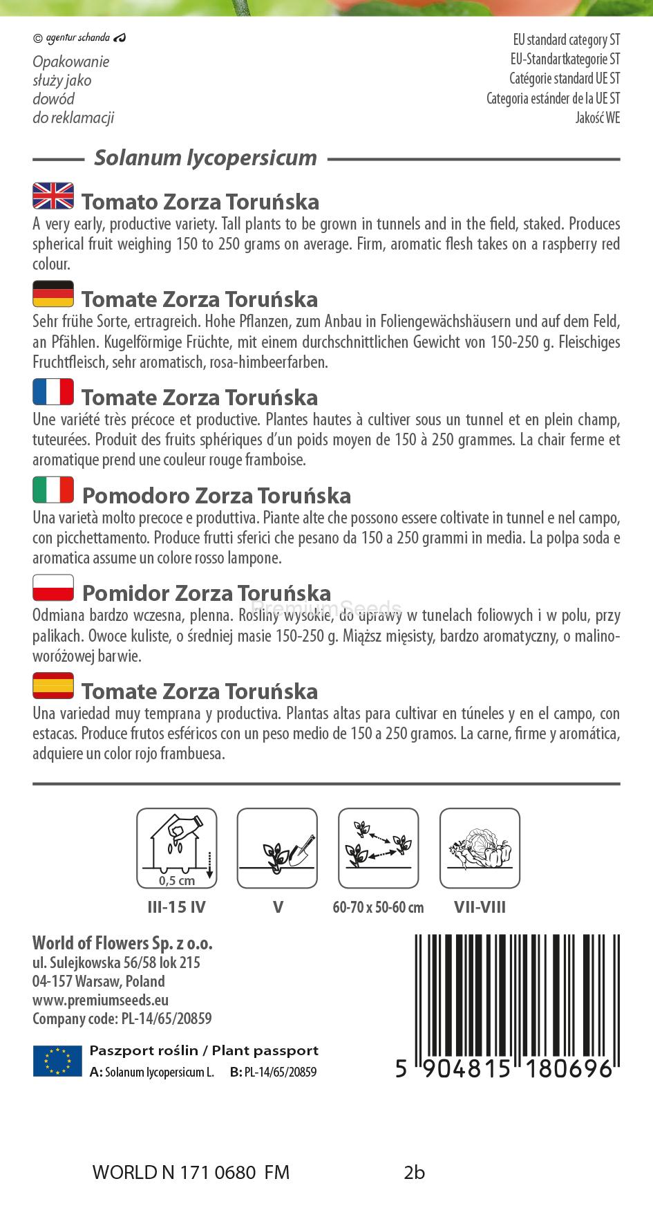 WORLD N 171 0680.indd Tomate Zorza Toruńska - semences