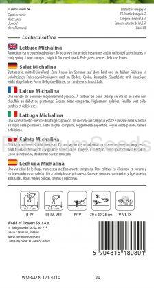 Lechuga Michalina – semillas
