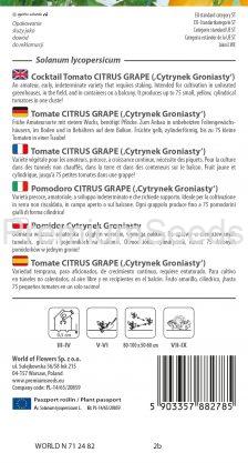 Pomodoro Citrus Grape – semi