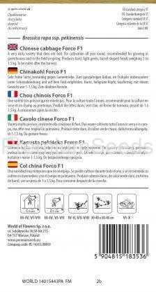 Col china Forco F1- semillas