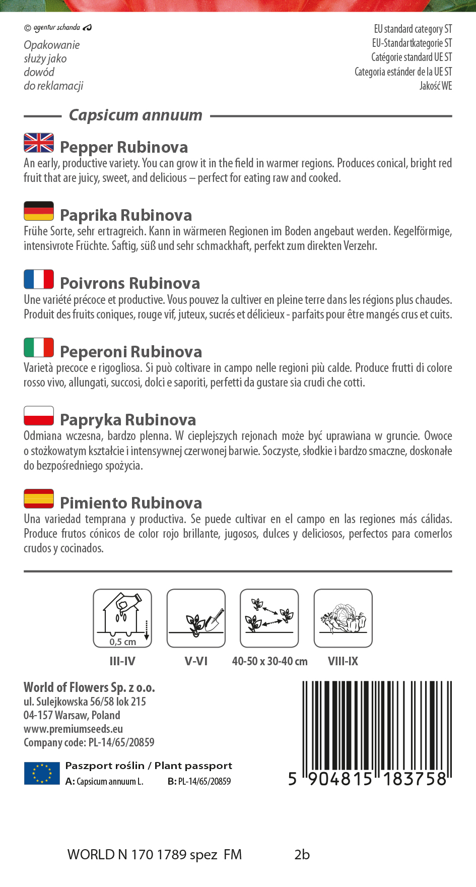 WORLD N 170 1789 spez.indd Pepper Rubinova - seeds