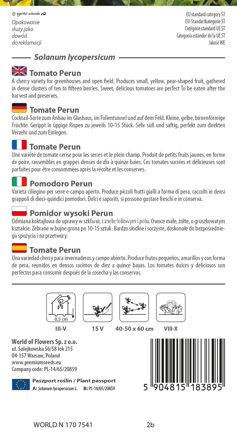 WORLD N 170 7541.indd Tomato Perun - seeds