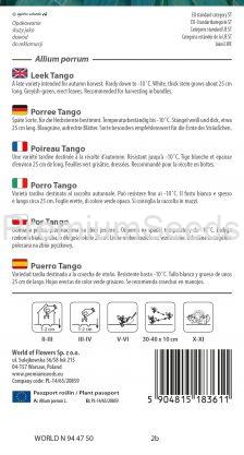 Leek Tango - seeds