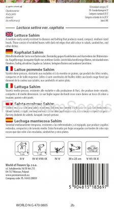 Lettuce Sahim - seeds