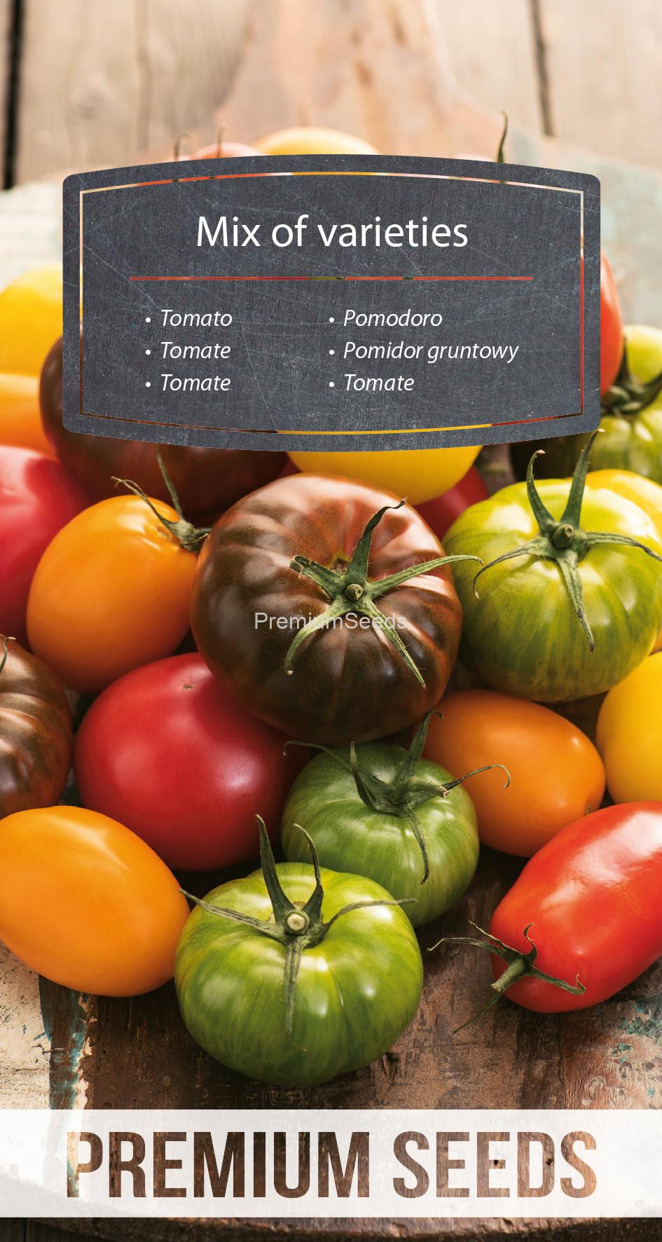 WORLD 14322857PA.indd Tomate - mélange de variétés - semences