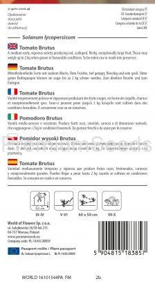 Tomate Brutus - semillas