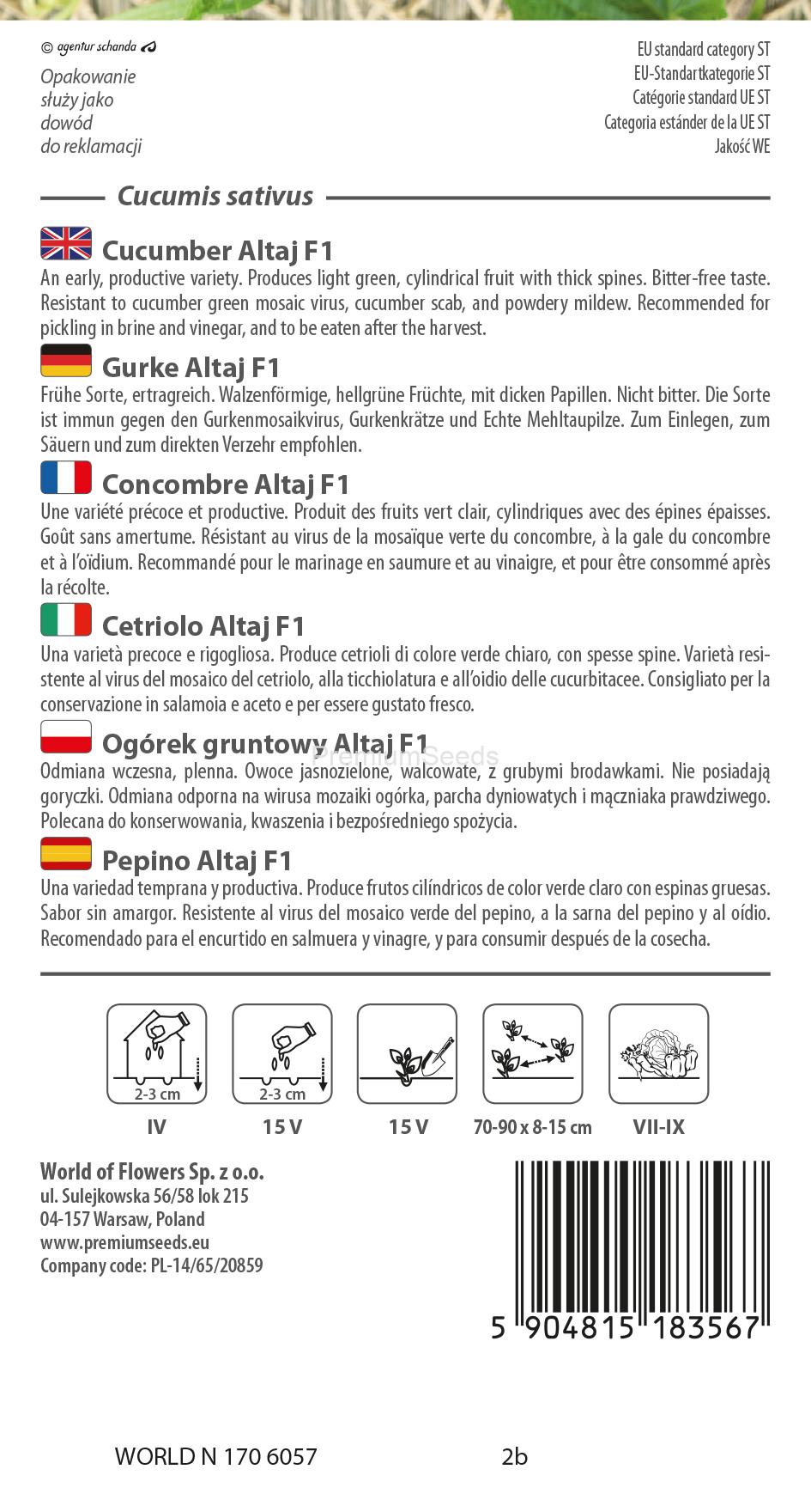 WORLD N 170 6057.indd Pepino Altaj F1 - semillas
