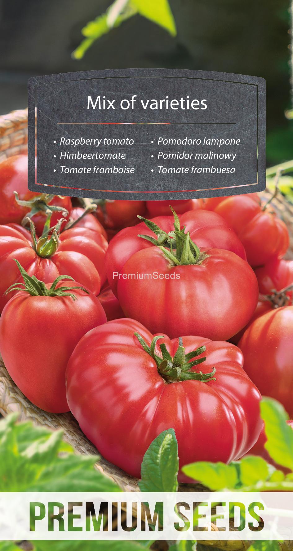 WORLD N 171 7227 spez.indd Pomodoro lampone - miscuglio di varietà - semi