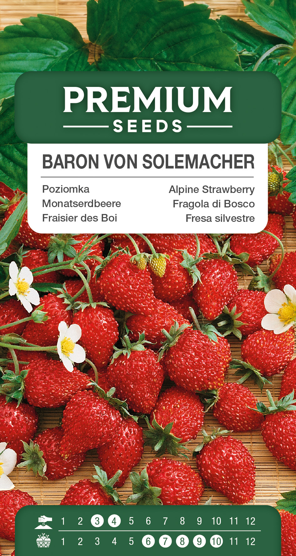 SWIA-WO-GE-11308_VS Alpine Strawberry – Baron von Solemacher – seeds