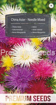 China Aster - Needle Mixed - seeds