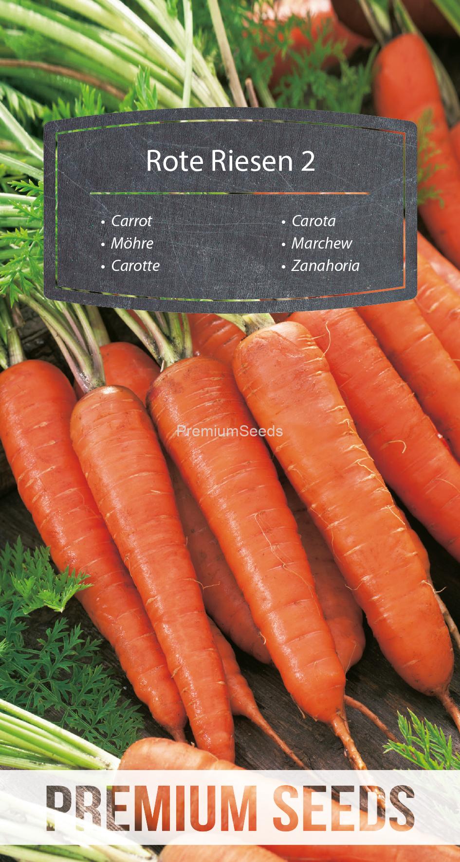 WORLD 14251690PA.indd Carrot - Rote Riesen 2 - seeds