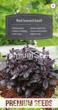 Red leaved basil - seeds