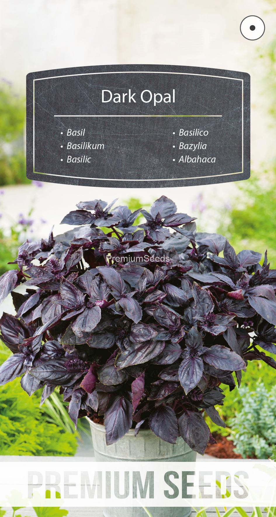 WORLD 14279465PA.indd Basil - Dark Opal - seeds