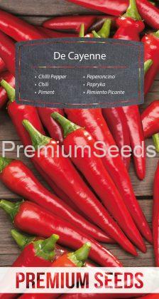 Chilli Pepper - De Cayenne - seeds
