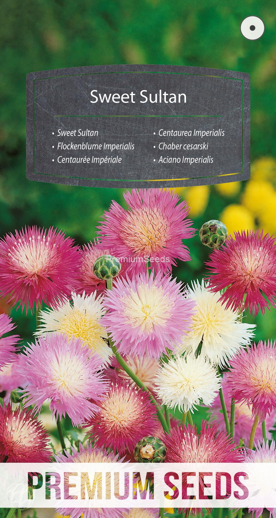 WORLD N G 450 0306.indd Sweet Sultan - seeds
