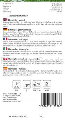 Nemesia - Miscuglio - semi