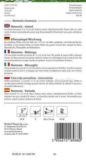 Nemesia - Miscuglio - semi