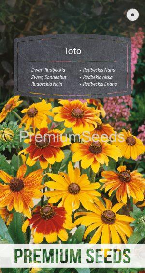 Rudbeckia Enana Toto Variada - semillas