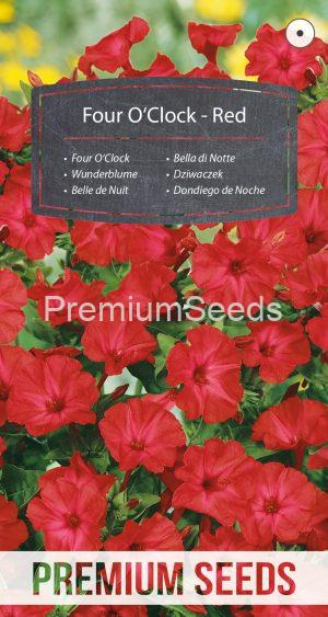 Four O'Clock - Red - seeds