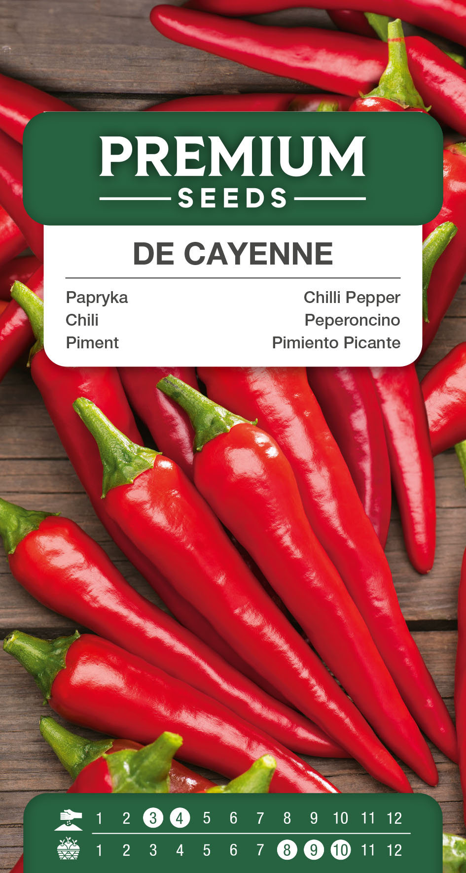 SWIA-WO-GE-11124_VS Chilli Pepper – De Cayenne – seeds