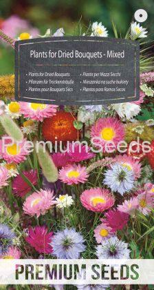 Plants for Dried Bouquets - Mixed - seeds