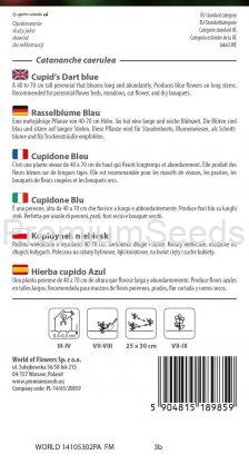 Hierba cupido Azul - semillas