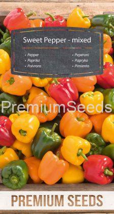 Sweet Pepper - mixed - seeds