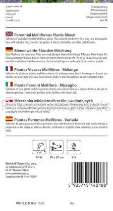 Plantas Perennes Melíferas - Variada