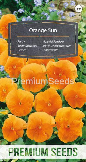 Pensamiento Orange Sun - semillas