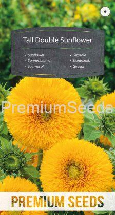 Tall Double Sunflower - seeds