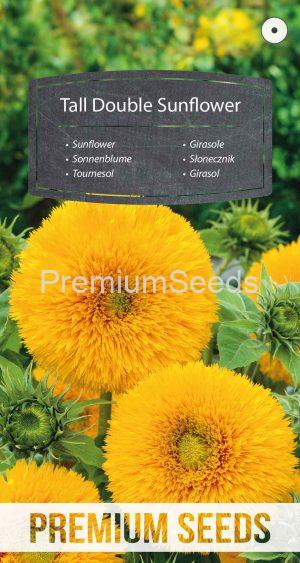 Tall Double Sunflower - seeds
