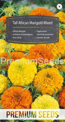 Tall African Marigold - Mixed - seeds