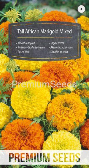 Tall African Marigold - Mixed - seeds