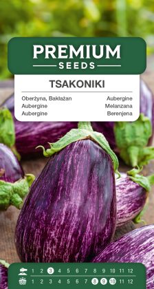Aubergine Tsakoniki – seeds