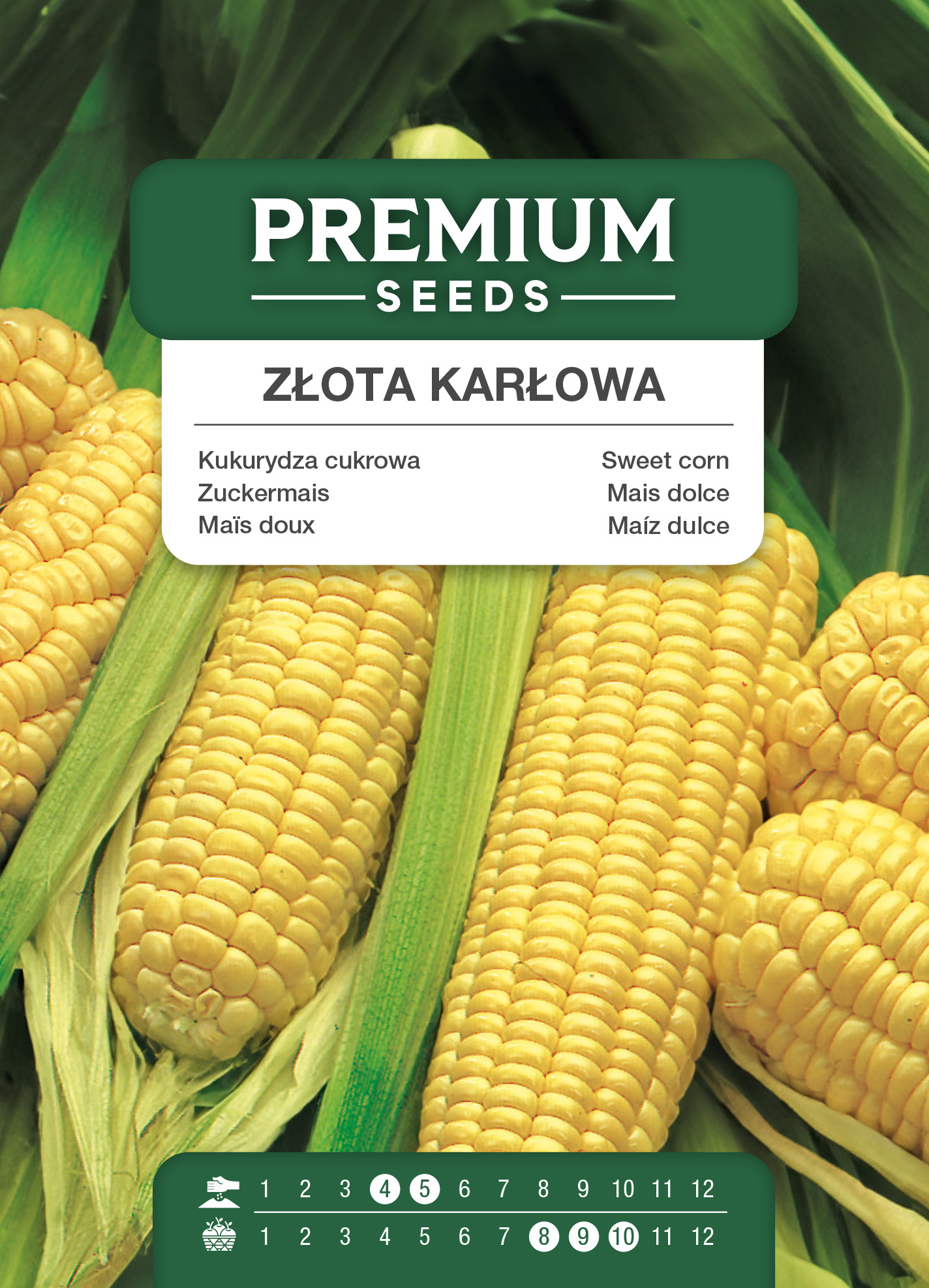 SWIA-WO-GE-21004_VS Sweet corn GOLDEN DWARF (‘Złota Karłowa’) – seeds
