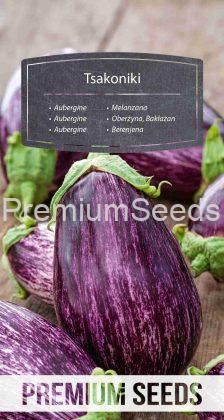 Aubergine Tsakoniki - seed