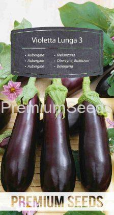 Aubergine Violetta Lunga 3 – seeds